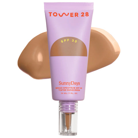 Tower 28 - Sunnydays Spf 30 Tinted Sunscreen - 35 Point Dume - Mhalaty