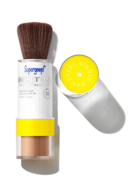 Supergoop! - Setting 100% Mineral Powder Spf 35 In Deep - Mhalaty