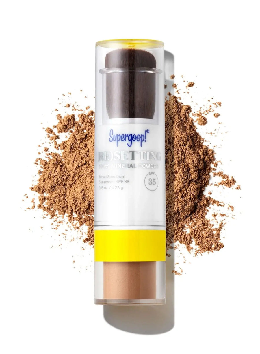 Supergoop! - Setting 100% Mineral Powder Spf 35 In Deep - Mhalaty