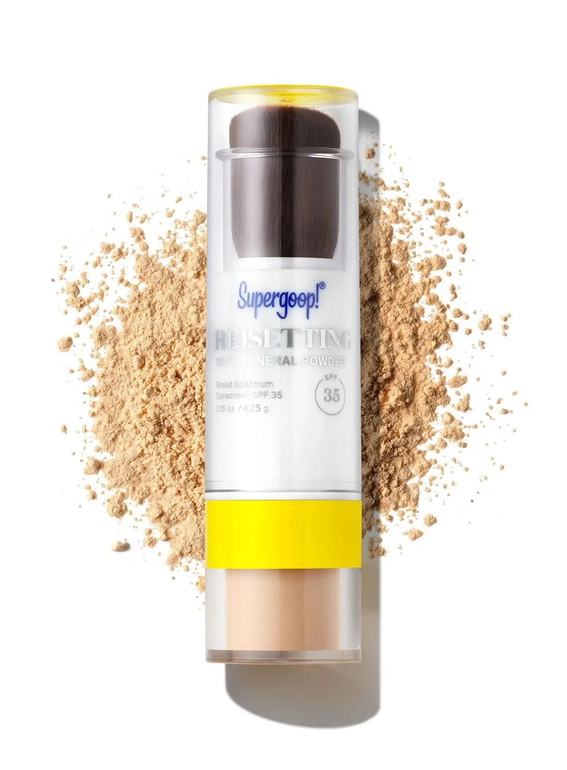 Supergoop! - Setting 100% Mineral Powder Spf 35 In Light - Mhalaty