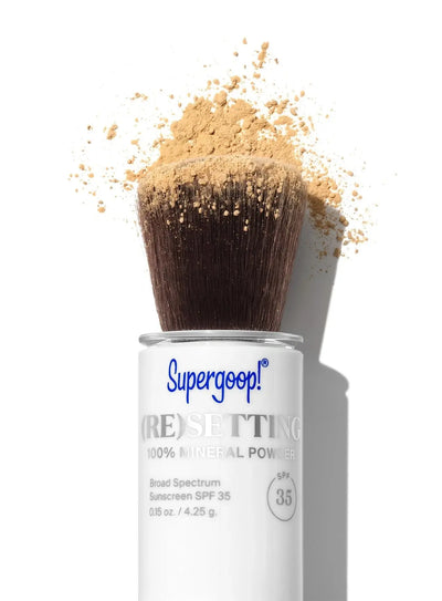 Supergoop! - Setting 100% Mineral Powder Spf 35 In Medium - Mhalaty