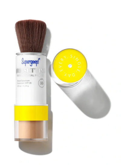 Supergoop! - Setting 100% Mineral Powder Spf 35 In Medium - Mhalaty